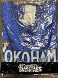 美品未着用　横浜DeNAベイスターズ　ビジターポケモンコラボマリルユニフォームL 美品未着用 横浜DeNAベイスターズビジターポケモンマリル183