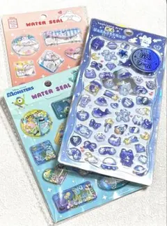 ジュエルプチドロップ&ウォーターシール　3種セット