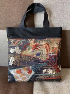帯リメイク 流水名古屋帯 クラッチバッグ kimono】帯リメイク 流水名古屋帯 クラッチバッグ クラッチ