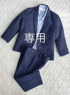 【トミーさま専用】H&M 男の子フォーマルスーツ 2点セット2-3y ネイビー