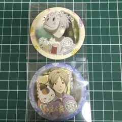 夏目友人帳 蛍火の杜へ ステッカー シール 2点