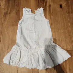 H&M ホワイト ワンピース 92cm