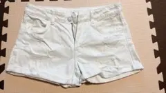 H＆M ショートパンツ 白