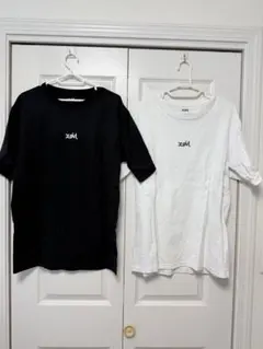 X-girl Tシャツ　2枚セット　白　ホワイト　黒　ブラックのサムネイル