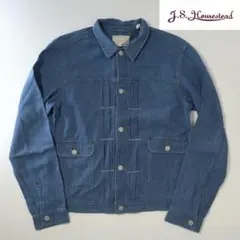 J.S. Homestead Tバック コットンジャケット M / インディゴ