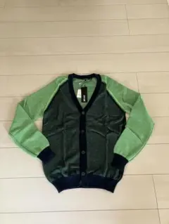 定価33000円ジャストカヴァリ　メンズコットンカーディガンM新品タグ