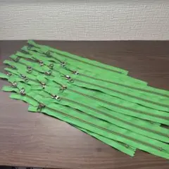 YKK ファスナー 30cm 20本 グリーン 052 ハンドメイド リメイク
