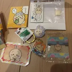 ちいかわ　うさぎ　キャラマグネッツ　ご当地キーホルダー　トキ　新潟　ステッカー