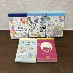 【まとめ売り1226】トイストーリー ミニメモ帳5点セット