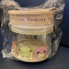 3COINS × ポケピース ポケモン コラボ 筒型ポーチ