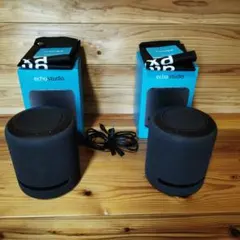 Amazon Echo Studio スマートスピーカー 2台セット - メルカリ