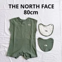 THE NORTH FACE ベビー服 80cm ロンパース スタイセット 半袖
