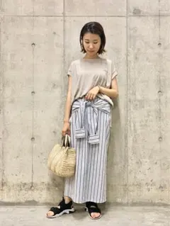 新品　未使用　アーバンリサーチサニーレーベル　シャツラップライクスカート