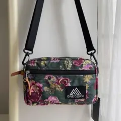 GREGORY 花柄ショルダーバッグ