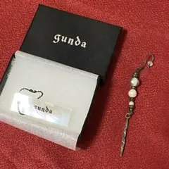 gunda ピアス MilkyWay 【新品未使用】片耳用 gunda<ガンダ>MILKY WAY PIERCE [ミルキーウェイ ピアス