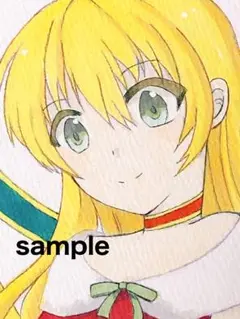 手描きイラスト【オリジナル・クリスマス】