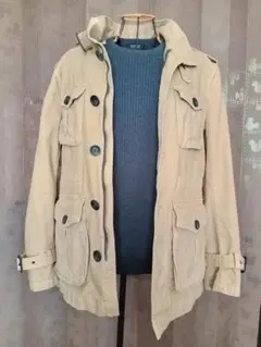 Burberry Black Labelミリタリージャケット