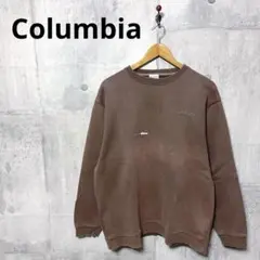 Columbia コロンビア メンズ スウェットトレーナー L ブラウン