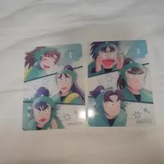 忍たま乱太郎 カミアニ カード 六年生 潮江 立花 七松 中在家 食満 善法寺