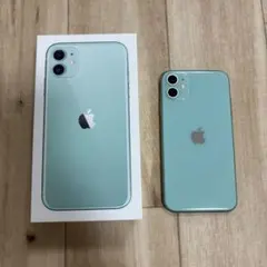 Apple iPhone 11 ミントグリーン 本体 箱付き 64GB