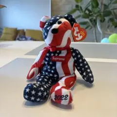 ○【新品】Supreme ty Beanie Baby Flag クマぬいぐるみ - メルカリ