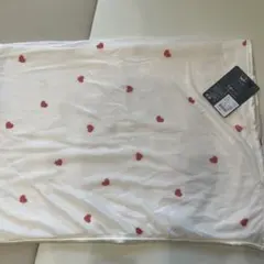 Cottoli ハート柄 冷感タオルケット 85x115cm