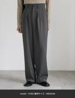 グレー スラックス Sサイズ ポリエステル100%