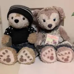 ダッフィーとシェリーメイ ぬいぐるみセット