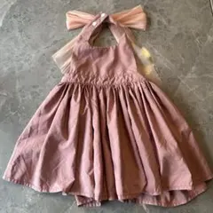 MARLMARL エプロン ドレス 80cm ピンク