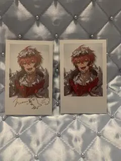 にじさんじ 赤城ウェン ランダムチェキ風カード 2枚セット