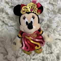 ディズニー　ミニー 35周年 限定　ぬいぐるみバッジ