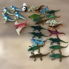 おもちゃ 恐竜等フィギュア 25体セット