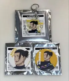 呪術廻戦カフェ 懐玉 玉折 缶バッジ 特典 コースター 夏油 - メルカリ