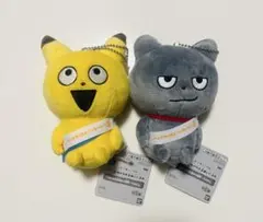 にしむらゆうじ カバンに付けられるぬいぐるみ 金田こん、わるめのねこ