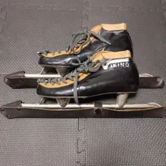 VIKING アイススケート靴　バイキング　 ブラック/タン