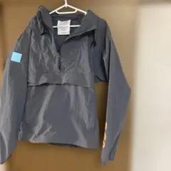 RODEO CROWNS グレー プルオーバーナイロンジャケット