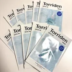 10枚　torriden トリデン　ダイブインマスク　韓国　パック　シートマスク