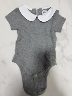 baby GAP 襟付きロンパース 3-6ヶ月 グレー