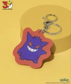 スリコ　ポケモン 30周年記念 ゲンガー アクリルキーホルダー　スリーコインズ