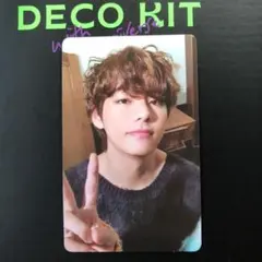 BTS テヒョン　ランダムトレカ　デコキット　V テテ