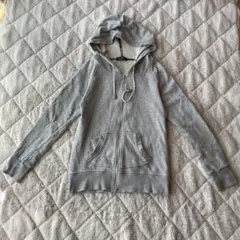 イーストボーイ ダブルジップアップパーカー 9号 ロゴ刺繍 羽織り 防寒 美品