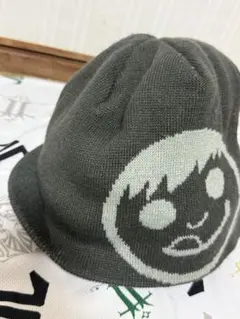 ネフ neff ニットビーニー グレー　黒　グローブ　テックナイン