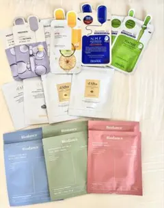 韓国人気シートマスク パック18枚 詰め合わせ