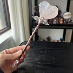 ローズクォーツ 置物