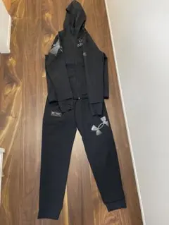 UNDER ARMOUR ジャージ上下セット ブラック
