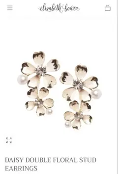 【Elizabeth Bower】 Daisy Double Studピアス