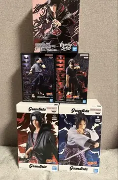 NARUTO サスケ　イタチ　フィギュアセット