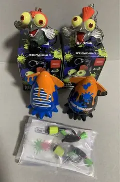 ニンテンドースプラトゥーン スプラ　走るコジャケプチイカバンカーブキコレクション