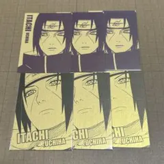 NARUTO ナルト うちはイタチ メタリック エッチングカード - メルカリ
