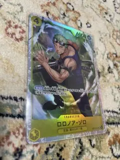 【送料込み】ロロノア・ゾロ 9000パワー トレーディングカード　SR ロロノア・ゾロ 新規カード 9000パワー - メルカリ